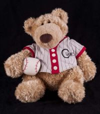 Pottery Barn Kids Gund "Sports Clancy" Teddy Bear Plush Stuffed Animal